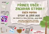 Sběr papíru - 23. září